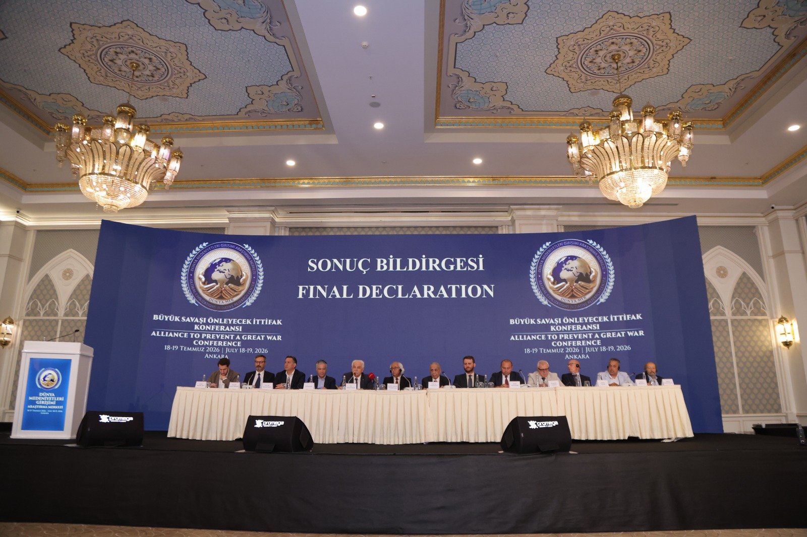 “Büyük Savaşı Önleyecek İttifak” Konferansı Sonuç Bildirgesi